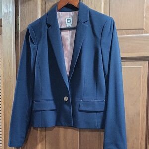 Navy Blue Women's Blazer